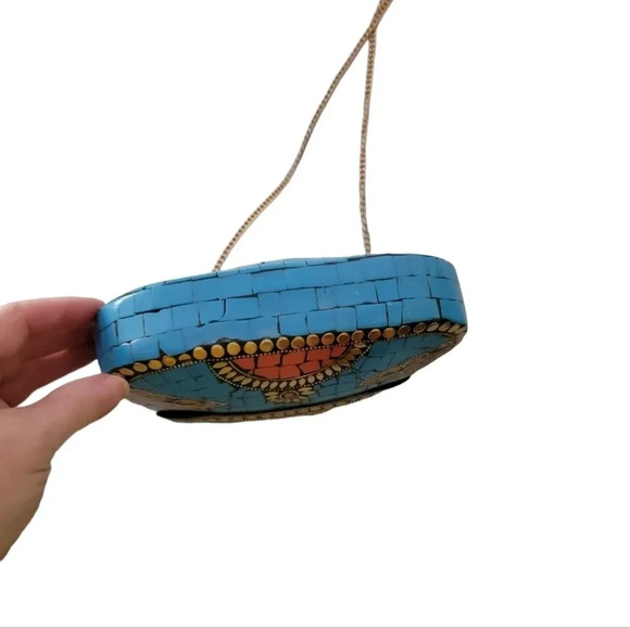 RAMLA Hand made crossbody purse - Picture 4 of 9